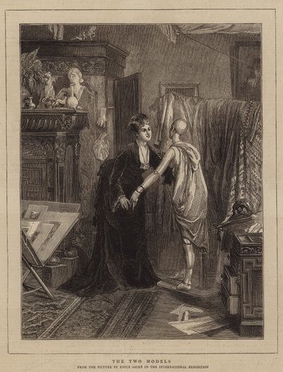 Les deux modèles - Emile Renard